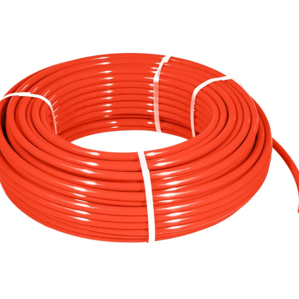 VEVOR Oxygen Barrier 1/2 Inch 300 Feet Tube Coil EVOH PEX-B Pipe, for Residential Commercial Radiant Floor Heating, Red