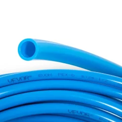 VEVOR Oxygen-Barrier PEX Tubing 300Ft Red + 300Ft Blue 1/2 Inch Radiant Floor PEX Pipe Radiant Heat Floor Heating Plumbing Cold and Hot Water Tubing