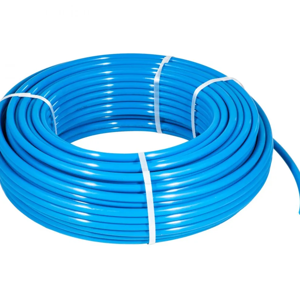 VEVOR Oxygen-Barrier PEX Tubing 300Ft Red + 300Ft Blue 1/2 Inch Radiant Floor PEX Pipe Radiant Heat Floor Heating Plumbing Cold and Hot Water Tubing