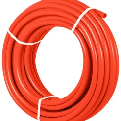 VEVOR Oxygen-Barrier PEX Tubing 300Ft Red + 300Ft Blue 1/2 Inch Radiant Floor PEX Pipe Radiant Heat Floor Heating Plumbing Cold and Hot Water Tubing