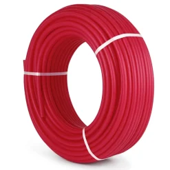 VEVOR Oxygen Barrier PEX Tubing - 1/2 Inch X 500 Feet Tube Coil - EVOH PEX-B Pipe for Residential Commercial Radiant Floor Heating Pex Pipe (1/2" O2-Barrier, 500Ft/Red)