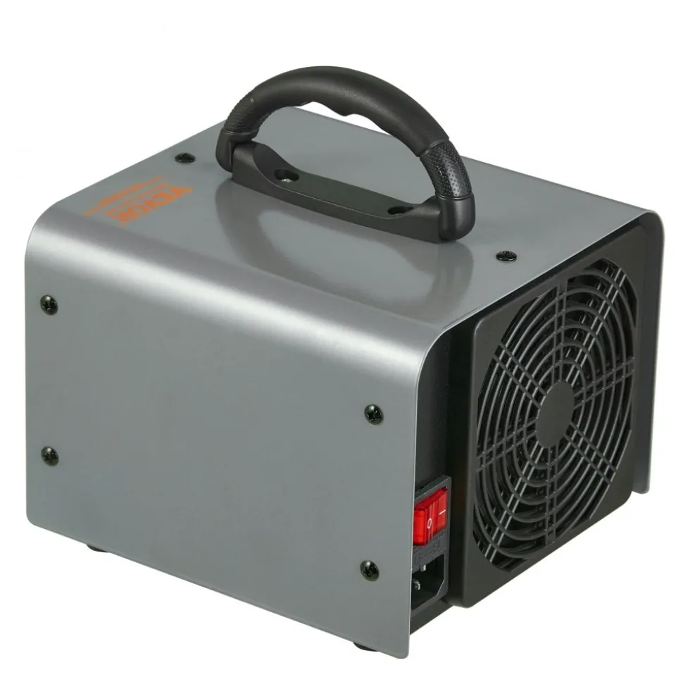 VEVOR Ozone Generator, 36000mg/h Ozone Machine Odor Remover, High Capacity Commercial/Industrial Ozone Generator Machine, Home Air Ionizers Deodorizer with 0-120 min Time Setting for Rooms, Cars, Pets