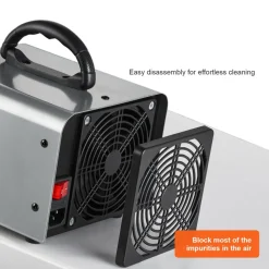 VEVOR Ozone Generator, 36000mg/h Ozone Machine Odor Remover, High Capacity Commercial/Industrial Ozone Generator Machine, Home Air Ionizers Deodorizer with 0-120 min Time Setting for Rooms, Cars, Pets