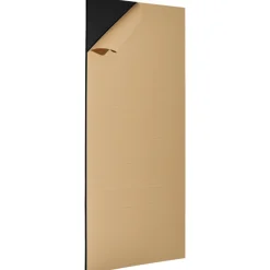 VEVOR 18 Pack Acoustic Panels with Self Adhesive, 11.8 x 11.8 x 0.4 inch Sound Proof Foam Panels, Polyester Fiber Soundproof Wall Panels High Density, for Home, Studio, Office, Theater, Black