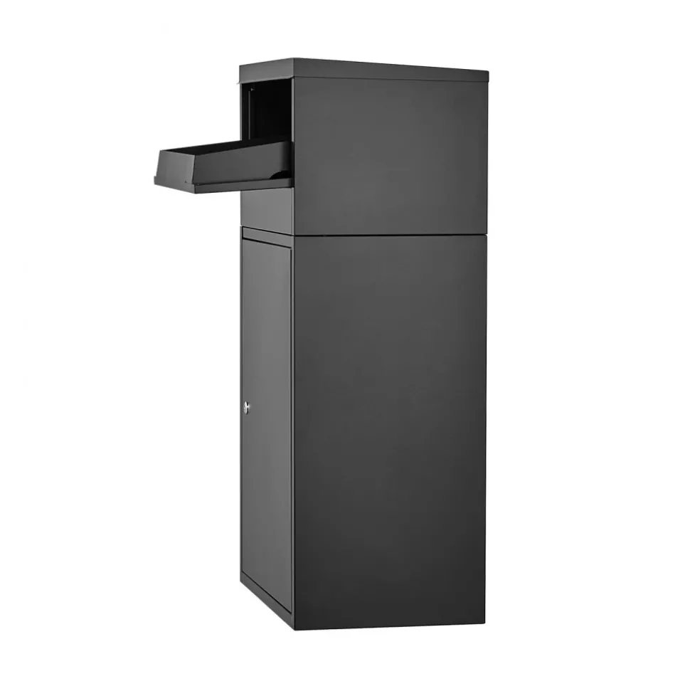 VEVOR Package Delivery Boxes for Outside, Extra Large Mailbox with Coded Lock, Galvanized Steel Wall Mounted Mailboxes 17.3"x13.8"x22.8", Anti-Theft Baffle, IPX3 Waterproof for Porch, Curbside