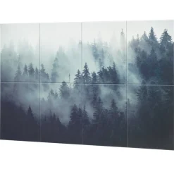 VEVOR 8 Pack Art Acoustic Panels, 63 x 23.62 x 0.4 inch Soundproof Wall Tiles, Self Adhesive Decorative Sound Dampening Absorbing Boards for Home, Office, Studio, Gaming Room,Theater,Forest