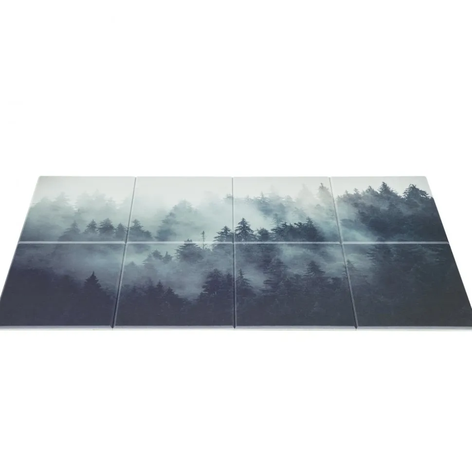 VEVOR 8 Pack Art Acoustic Panels, 63 x 23.62 x 0.4 inch Soundproof Wall Tiles, Self Adhesive Decorative Sound Dampening Absorbing Boards for Home, Office, Studio, Gaming Room,Theater,Forest
