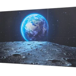 VEVOR 6 Pack Art Acoustic Panels, 70.87 x 47.24 x 0.4 inch Soundproof Wall Tiles, Self Adhesive Decorative Sound Dampening Absorbing Boards for Home, Office, Studio, Gaming Room,Theater, Earth