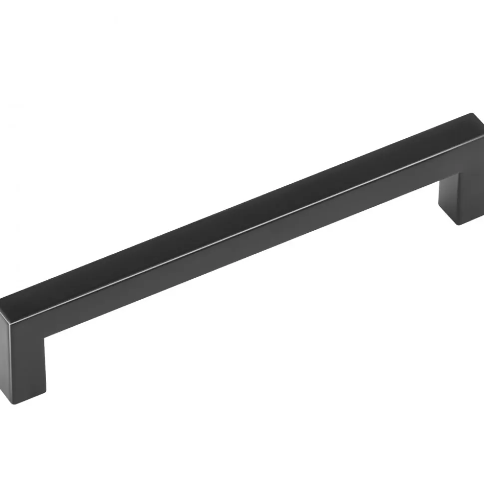 VEVOR 30 Pack Cabinet Pulls, 5.03in / 128mm Center to Center Slim Square Kitchen Cabinet Drawer, Stainless Steel Modern Kitchen Cupboard Door Handles for Kitchen Bathroom Bar Hardware Matte Black