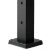 VEVOR 4-Pack Cable Railing Post, 42x2x2 In Horizontal-Hole Deck Railing Post with Pre-Drilled Holes, Stainless Steel Cable Rail Post with Horizontal and Curved Bracket, Black, 4JZLGZXHS106URZU0001V0