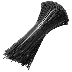 VEVOR 1000 Pack Cable Zip Ties, 12-inch Heavy Duty Cable Wire Ties with 50LBS High Tensile Strength, Multi-Purpose Self-Locking Nylon Tie Wraps, Heat & Cold Resistant for Indoor and Outdoor Use