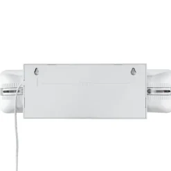VEVOR 6 Pack Commercial Emergency Light, 3W, White LED Emergency Exit Lighting Fixtures with 180 Minutes Backup Battery Adjustable 2 LED Square Head, Ceiling or Wall Mount for Business Power Outages