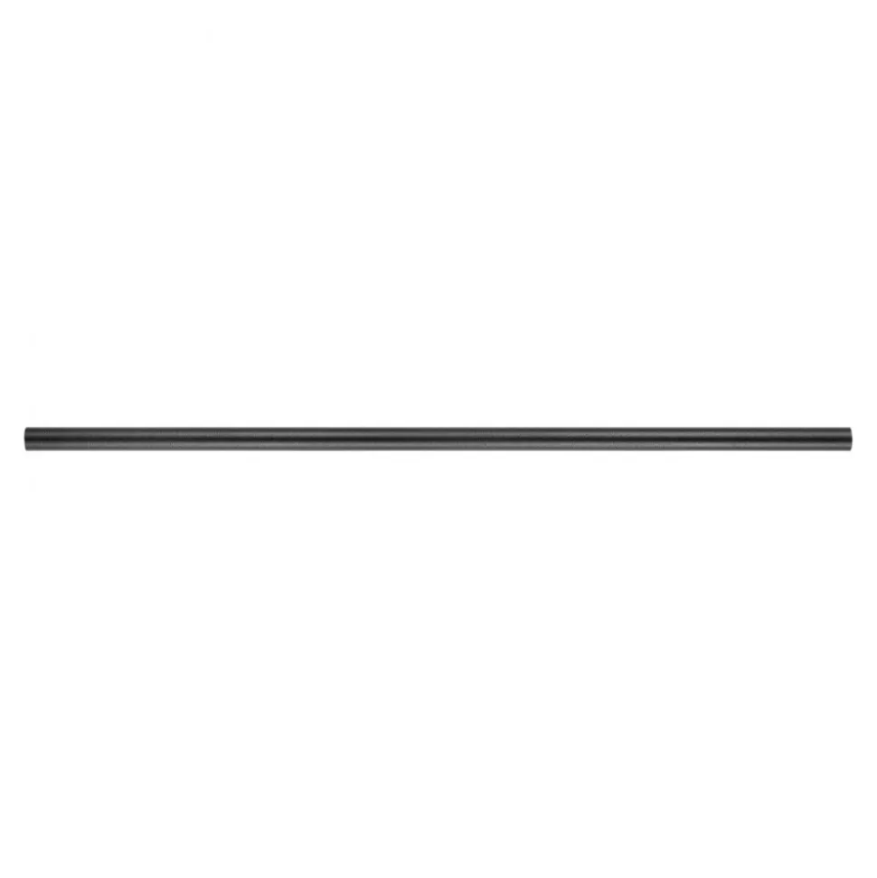 VEVOR 125 Pack Deck Balusters, 26 in Aluminum Railing Spindles, 3/4 in Diameter Hollow Round Metal Decking Stair Balusters with Connectors, Screws, for Deck, Porch & Staircase Railing Fence, Black