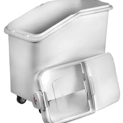 VEVOR 3 Pack Dry Ingredient 21 Gallon Storage Bin Caster Commercial Restaurant Kitchen