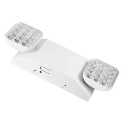 VEVOR 12 Pack Emergency Lights for Business, with Battery Backup, Commercial LED Emergency Exit Lighting Fixtures, AC 120/277V, with Two Square Head Adjustable, 90-Minute Backup, for Business, White