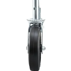 VEVOR 4 Pack 8 Inch Iron Core Polyurethane Swivel Caster With Dual Locking Brake Adjustable Legs 1100LBS Capacity per Wheel