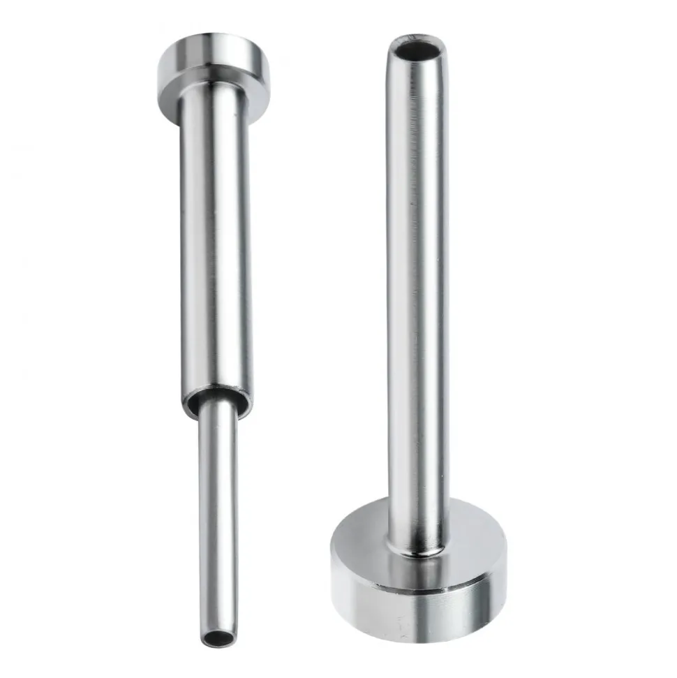 VEVOR 20 Pack Invisible Cable Railing kit, T316 Stainless Steel 1/8" Invisible Receiver and Swage Stud End for Cable Railing, Swage Tensioner 1/8" for Wood/Metal Post, Cable Railing Hardware, Silver