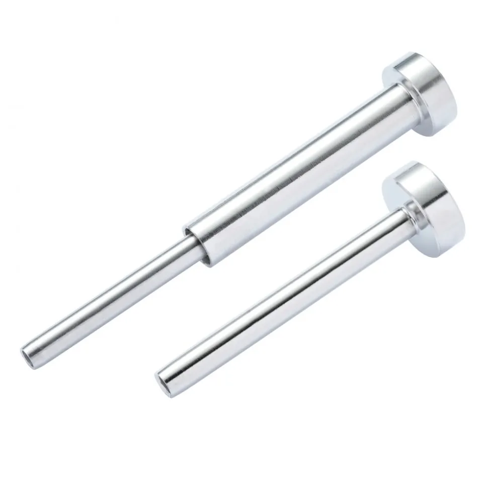 VEVOR 20 Pack Invisible Cable Railing kit, T316 Stainless Steel 1/8" Invisible Receiver and Swage Stud End for Cable Railing, Swage Tensioner 1/8" for Wood/Metal Post, Cable Railing Hardware, Silver