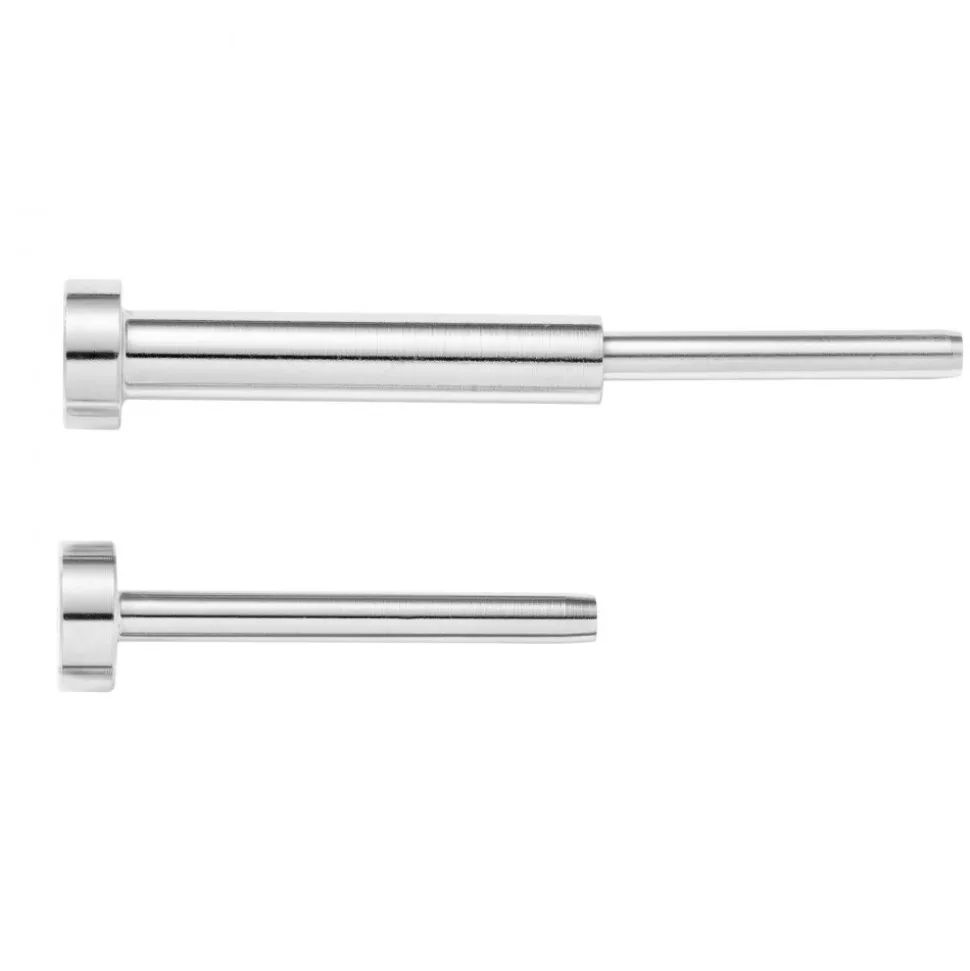 VEVOR 20 Pack Invisible Cable Railing kit, T316 Stainless Steel 1/8" Invisible Receiver and Swage Stud End for Cable Railing, Swage Tensioner 1/8" for Wood/Metal Post, Cable Railing Hardware, Silver
