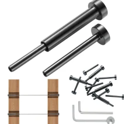 VEVOR 30 Pack Invisible Cable Railing kit, T316 Stainless Steel 1/8