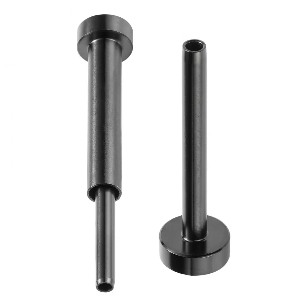 VEVOR 30 Pack Invisible Cable Railing kit, T316 Stainless Steel 1/8" Invisible Receiver and Swage Stud End for Cable Railing, Swage Tensioner 1/8" for Wood/Metal Post, Cable Railing Hardware, Black