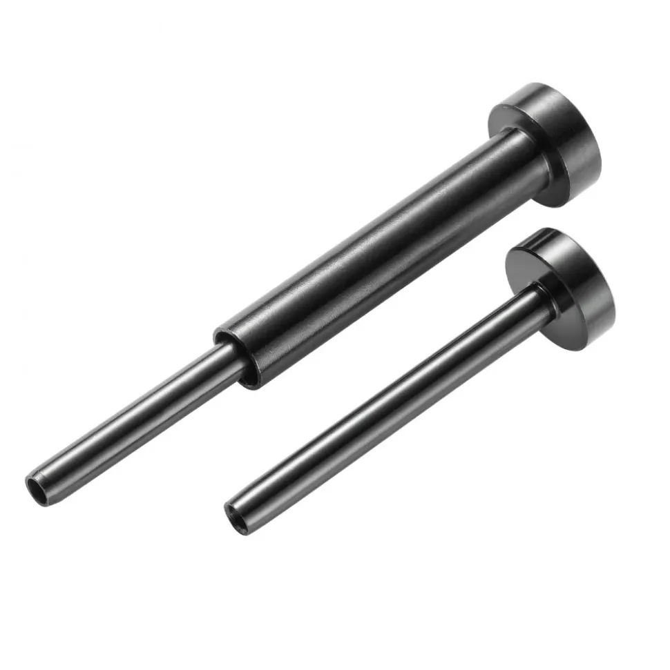 VEVOR 30 Pack Invisible Cable Railing kit, T316 Stainless Steel 1/8" Invisible Receiver and Swage Stud End for Cable Railing, Swage Tensioner 1/8" for Wood/Metal Post, Cable Railing Hardware, Black