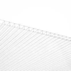 VEVOR 14 Pack Polycarbonate Greenhouse Panels, 2' X 4' X 0.32'' Roof Panels Sheets, Waterproof UV Protected Corrugated Plastic Roofing, Impact Resistance Clear Roofing Sheets for Greenhouse/Garden