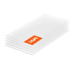 VEVOR 5 Pack Polycarbonate Greenhouse Panels, 2' X 4' X 0.32'' Roof Panels Sheets, Waterproof UV Protected Corrugated Plastic Roofing, Impact Resistance Clear Roofing Sheets for Greenhouse/Garden