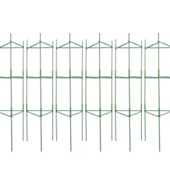 VEVOR 6 Packs Tomato Cages for Garden, 48 inch Tomato Trellis Plant Stakes Support, Stackable Tall Plant Support Cage, for Raised Garden Bed, Vegetables Flowers and Climbing Plants