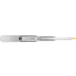 VEVOR 1 Pair Full Extension Drawer Slides 18 20 22 28 30 32 36 38 40 44 48 52 56 60 in, 500 lbs Load Capacity Locking Drawer Slides, Ball Bearing with Lock Side Mount Drawer Slide Rail