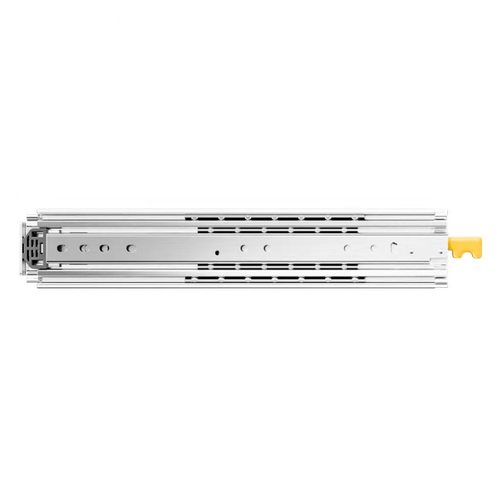 VEVOR 1 Pair Full Extension Drawer Slides 18 20 22 28 30 32 36 38 40 44 48 52 56 60 in, 500 lbs Load Capacity Locking Drawer Slides, Ball Bearing with Lock Side Mount Drawer Slide Rail