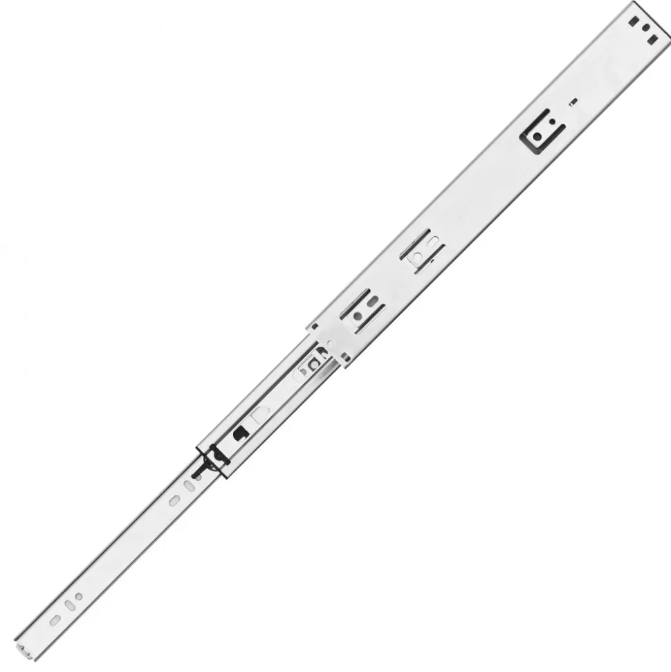 VEVOR 10 Pairs of 20 Inch Drawer Slides Side Mount Rails, Heavy Duty Full Extension Steel Track, Soft-Close Noiseless Guide Glides Cabinet Kitchen Runners with Ball Bearing, 100 Lbs Load Capacity