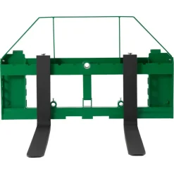 VEVOR Pallet Fork Frame Attachment with 36-inch Skid Steer Forks for JD Tractors