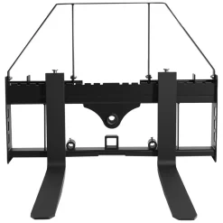 VEVOR Pallet Fork Frame Attachment with 42-inch Skid Steer Pallet Forks 4000 lbs