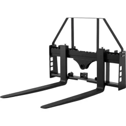 VEVOR Pallet Fork Frame Attachment with 42-inch Skid Steer Pallet Forks 4000 lbs