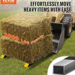 VEVOR Pallet Forks, 2000 lbs Capacity Clamp on Pallet Forks, 43