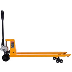 VEVOR Pallet Jack, 5500 lbs Load Capacity, Manual Pallet Truck with 48L x 27W Inch Forks for Material Handling, 3.35-7.1 Inch Fork Lift Height Range, Suitable for Warehouse, Supermarket, Manufacturing