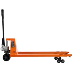 VEVOR Pallet Jack, 6600 lbs Load Capacity, Manual Pallet Truck with 48L x 27W Inch Forks for Material Handling, 3.35-7.1 Inch Fork Lift Height Range, Suitable for Warehouse, Supermarket, Manufacturing