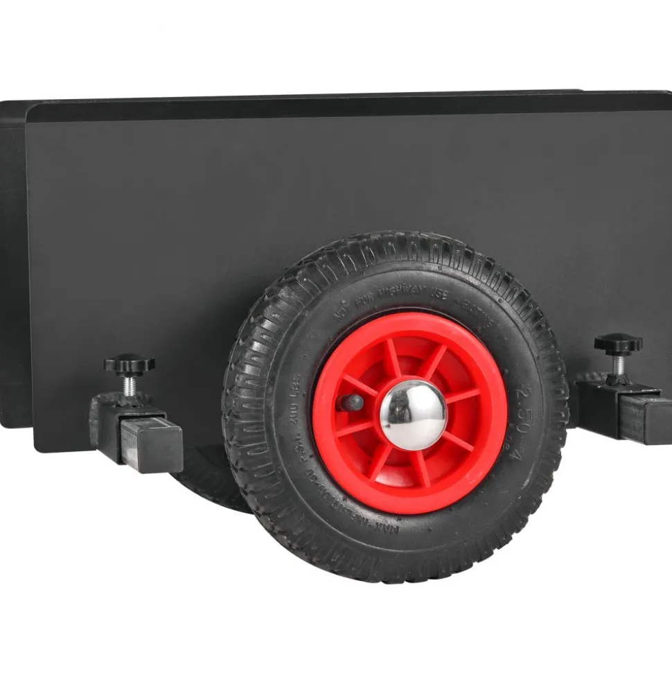 VEVOR Panel Dolly, 600LBS Capacity Slab Dolly, Heavy-duty Drywall Mover with 8" Pneumatic Wheels, Adjustable Clamp Panel Cart for Drywall Sheet, Material Handling, All Terrain Moving Cart