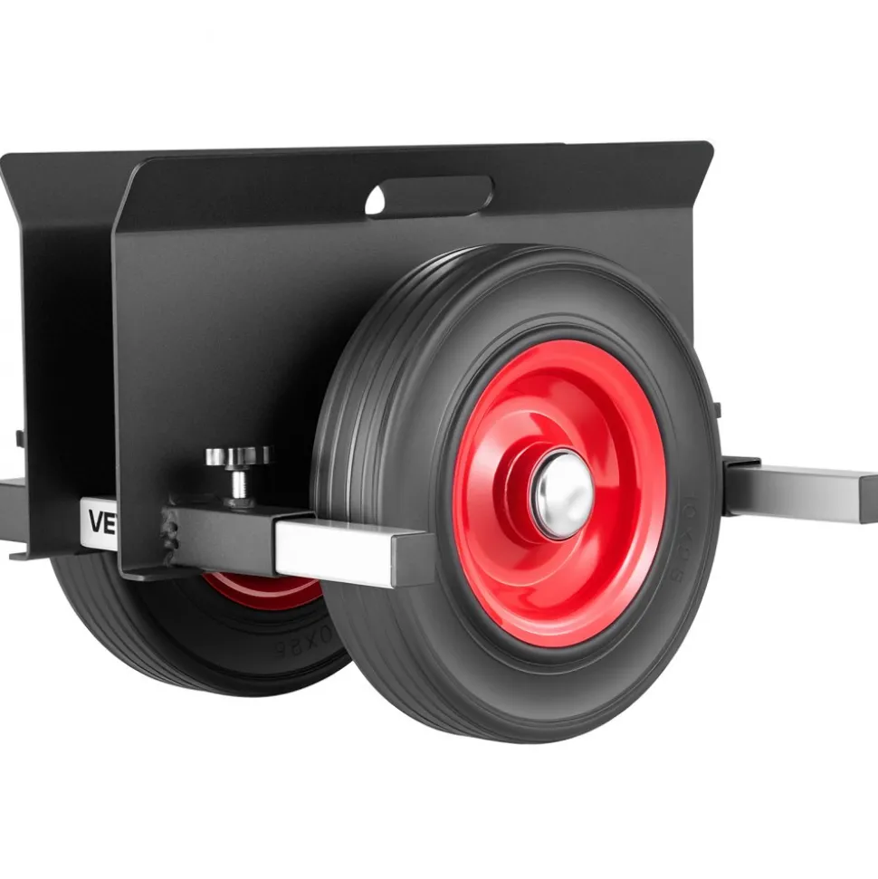 VEVOR Panel Dolly, 1000 lbs Load Capacity, Drywall Mover with 10 Inch Rubber Wheels Fits Different Terrain, Adjustable Clamp Panel Cart for Steel Panels, Mattress, Doors and Drywall Sheet, Black