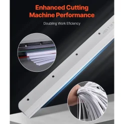 VEVOR Paper Cutter Blade, Heavy Duty Steel Blade Replacement Suitable for Professional Cutter G450VS+, Paper Trimmer Machine Spare Blade,503 x 43 x 6 mm
