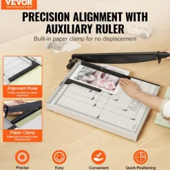 VEVOR Paper Cutter, Guillotine Trimmer, 18