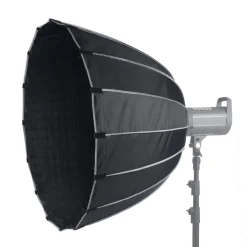 VEVOR Parabolic Softbox, 33 in / 850 mm, Quick Release and Quick Fold, Lightweight and Portable, Universal Bowens Mount, 4 Lighting Effects, Fits for Professionoal Photography, Daily Filming