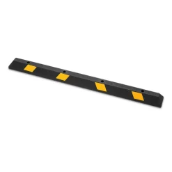 VEVOR Parking Stopper, 72 Inch Heavy Duty Parking Aid for Garage, Rubber Curb Garage Floor Stopper with Reflective Strips, Vehicles Gadgets for Cars Vans Trucks Tire Wheel Guide Block Stops Bumpers