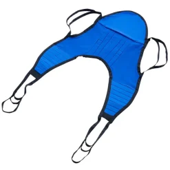 VEVOR Patient Lift Sling with Head Support- Small Size, U Shape Divided Leg Transfer Sling for Bathing, Patient Lift Medical Sling for Elderly, Disabled, Bedridden, 600LBS