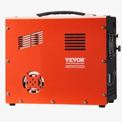 VEVOR PCP Air Compressor, 4500PSI/30Mpa PCP Airgun Compressor with Built-in Converter & Fan Cooling System, Auto Stop DC12V/AC120V Portable Paintball Tank Compressor for Air Rifle, Scuba Diving Bottle