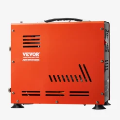 VEVOR PCP Air Compressor, 800W Dual-Cylinder PCP Airgun Compressor 4500PSI/30Mpa with Built-in Fan Cooling System, Auto-Stop | Oil Free Paintball Tank Compressor for Air Rifle, Scuba Diving Bottle