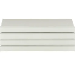 VEVOR 4 PCS Acoustic Panels, 2 inch Thick 23.6 x 11.8 inch Fiberglass Sound Absorbing Panels, Self-adhesive Soundproof Wall Boards, for Studios, Office, Home Theater,Meeting Room, Beige