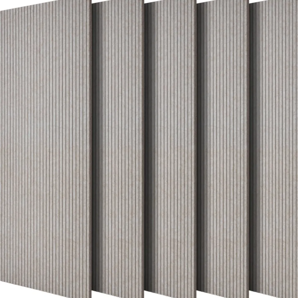 VEVOR 5PCS Acoustic Panels with Self Adhesive, 47.2 x 23.6 inch Sound Proof Foam Panels, Polyester Fiber Soundproof Wall Panels High Density, for Home, Studio, Office, Theater, Camel