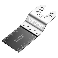 VEVOR 50PCS Bi-Metal Oscillating Saw Blades, Universal Quick Release Oscillating Multi Tool Blades, Multitool Tool Blades for Nails, Soft Metal, Wood, Compatible with Dewalt Milwaukee Bosch Ryobi